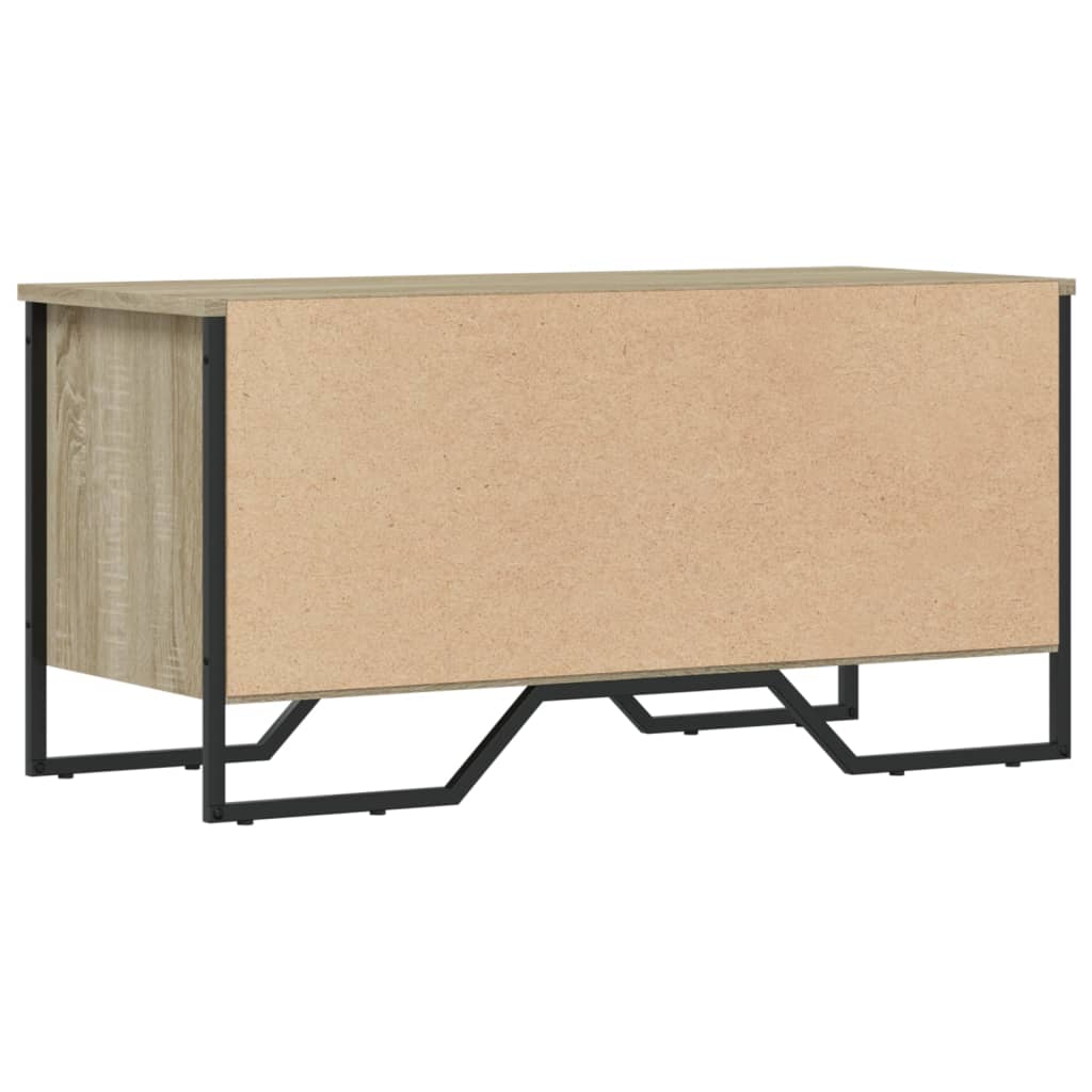 skoreol 90x38x45,5 cm konstrueret træ sonoma-eg