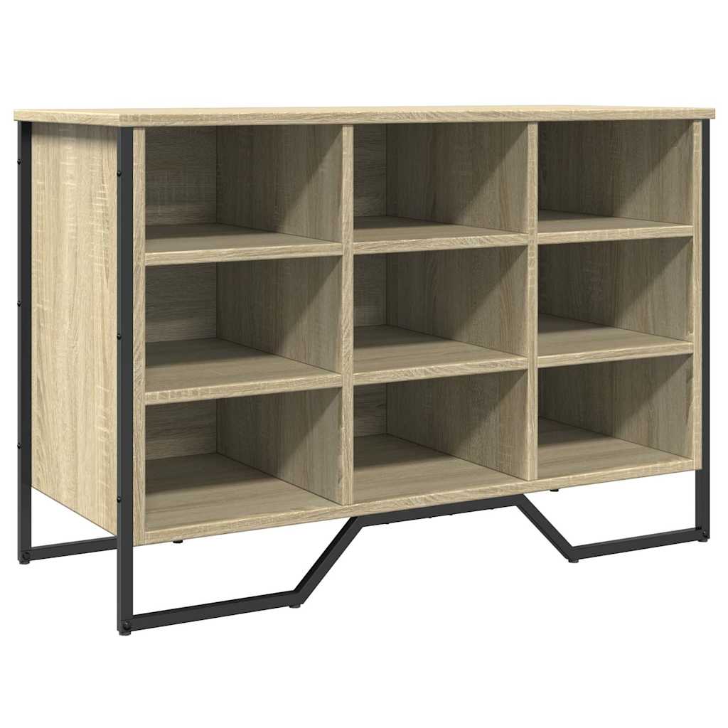 skoreol 90x38x61,5 cm konstrueret træ sonoma-eg