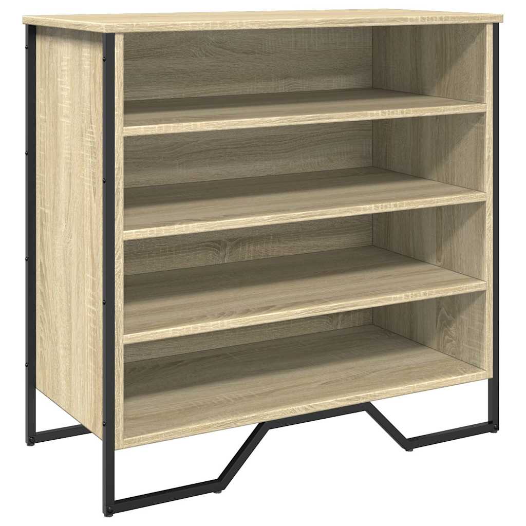 skoreol 80x38x78 cm konstrueret træ sonoma-eg