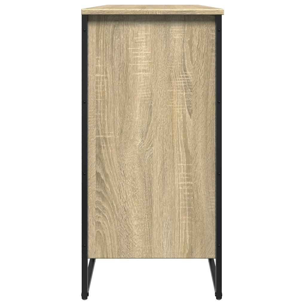 skoreol 80x38x78 cm konstrueret træ sonoma-eg
