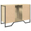 underskab til håndvask 91x35x60 cm konstrueret træ sonoma-eg