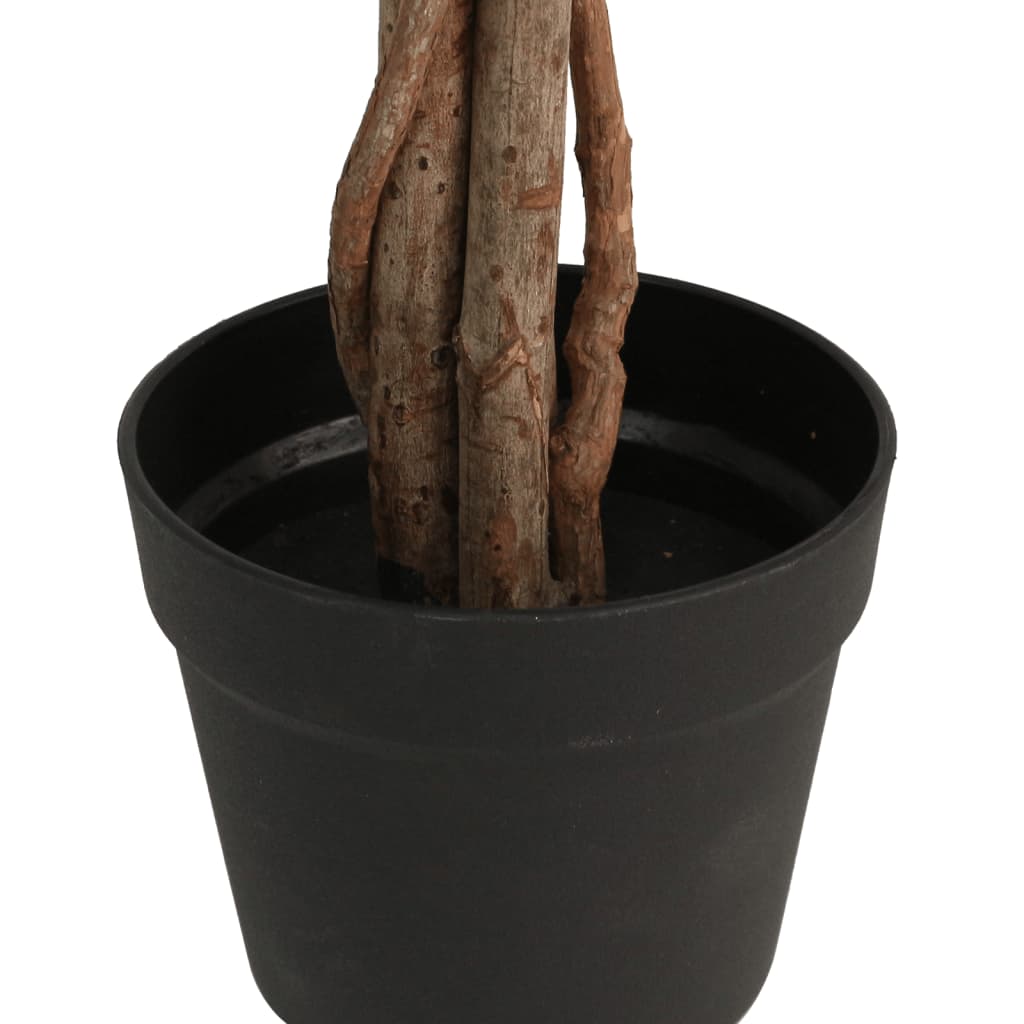 kunstigt citrontræ med 3 stammer 85 cm PP grøn
