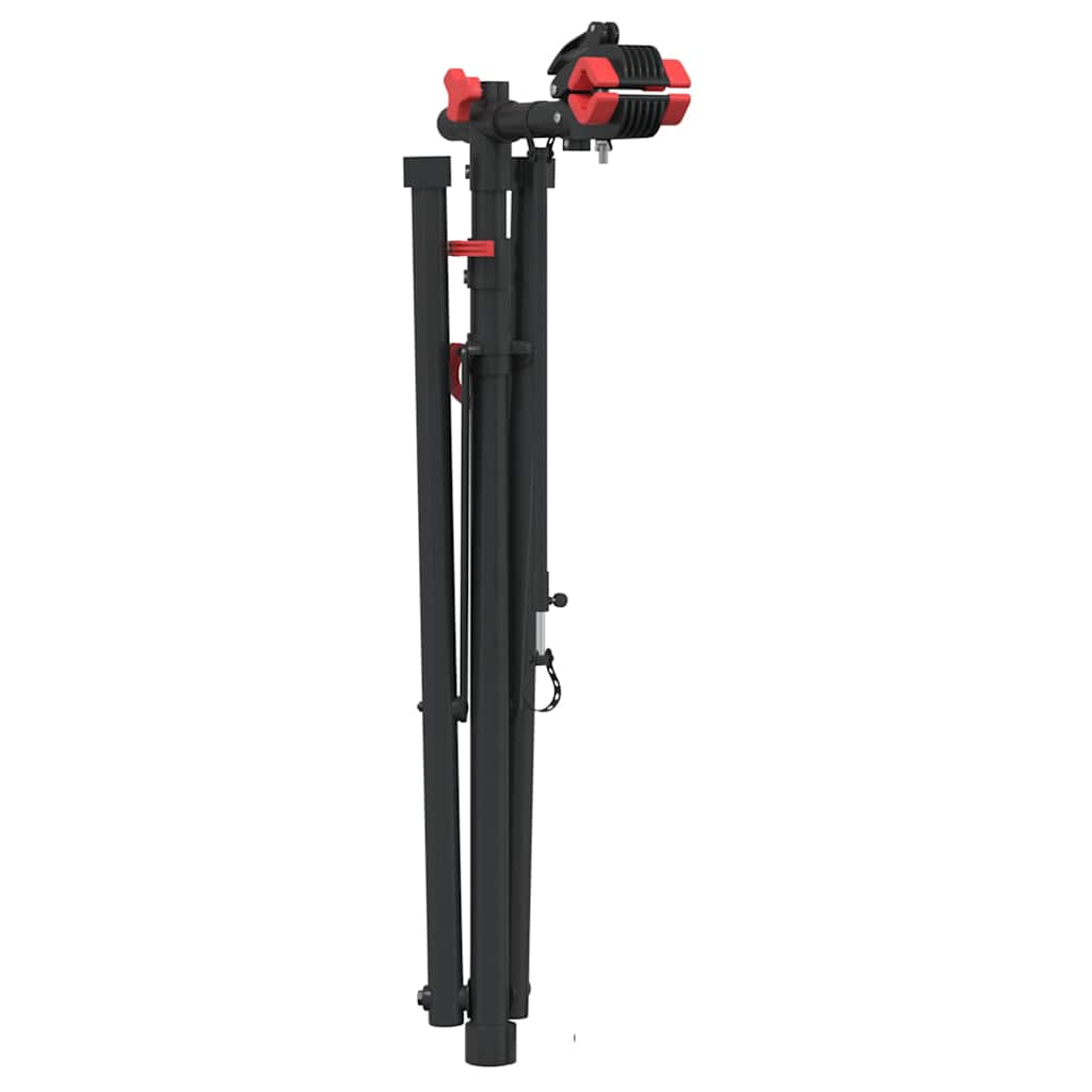 reparationsstativ til cykler 92-152 cm foldbart stål rød