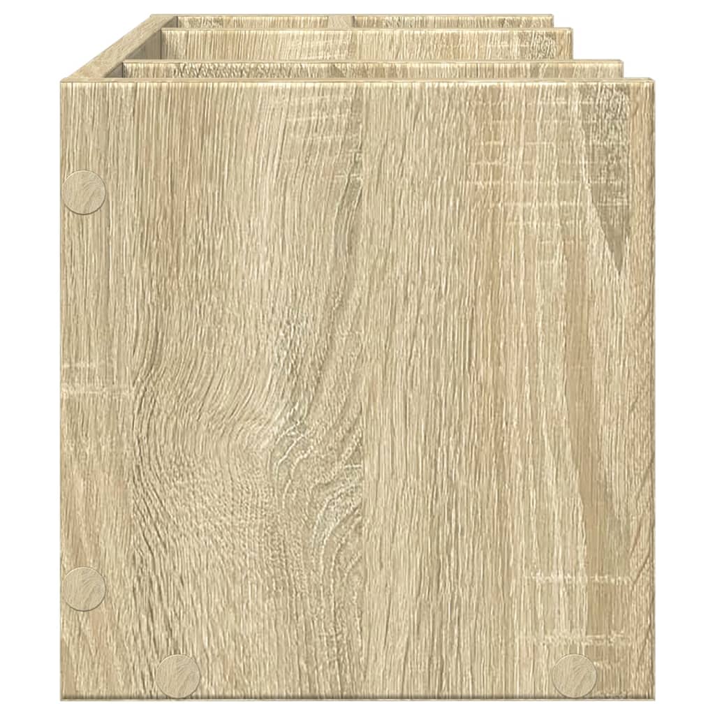 dueslag til skrivebord 44,5x24x25 cm konstrueret træ sonoma-eg