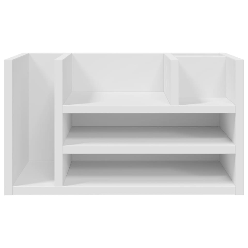 dueslag til skrivebord 44,5x24x25 cm konstrueret træ betongrå