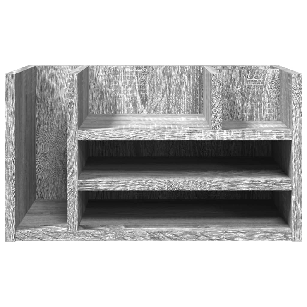dueslag 44,5x24x25 cm konstrueret træ grå sonoma-eg