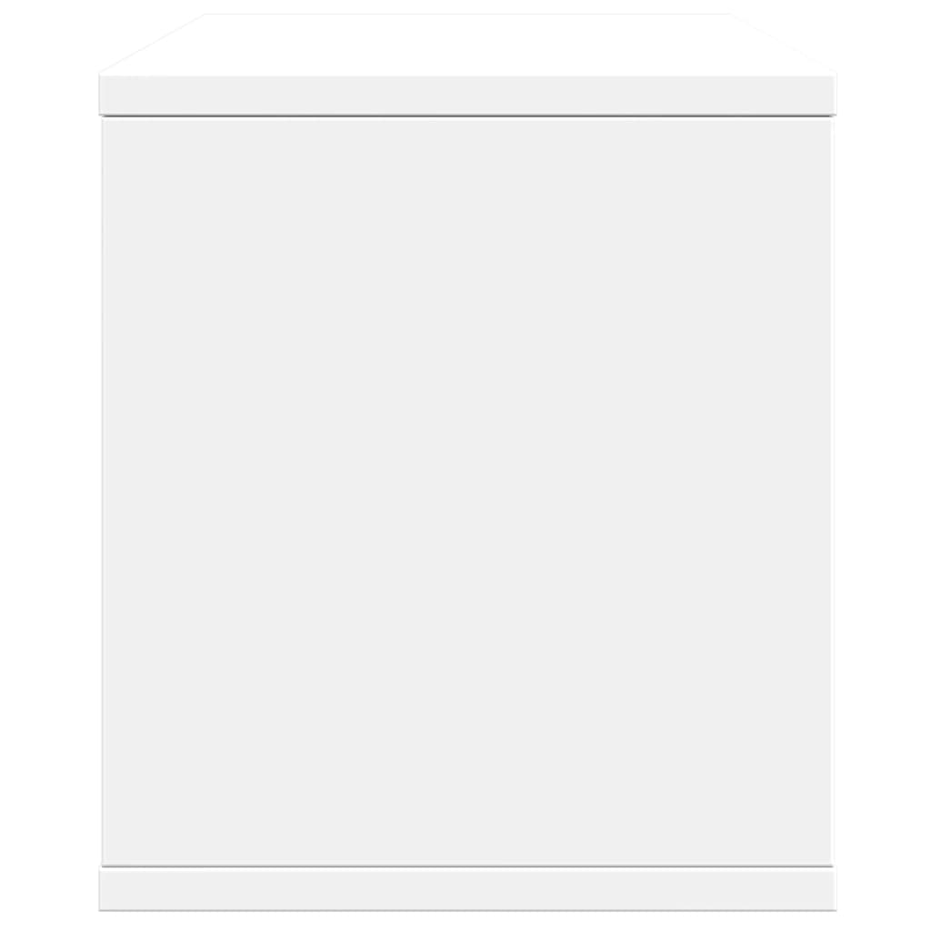 dueslag til skrivebord 36x26x29,5 cm konstrueret træ hvid