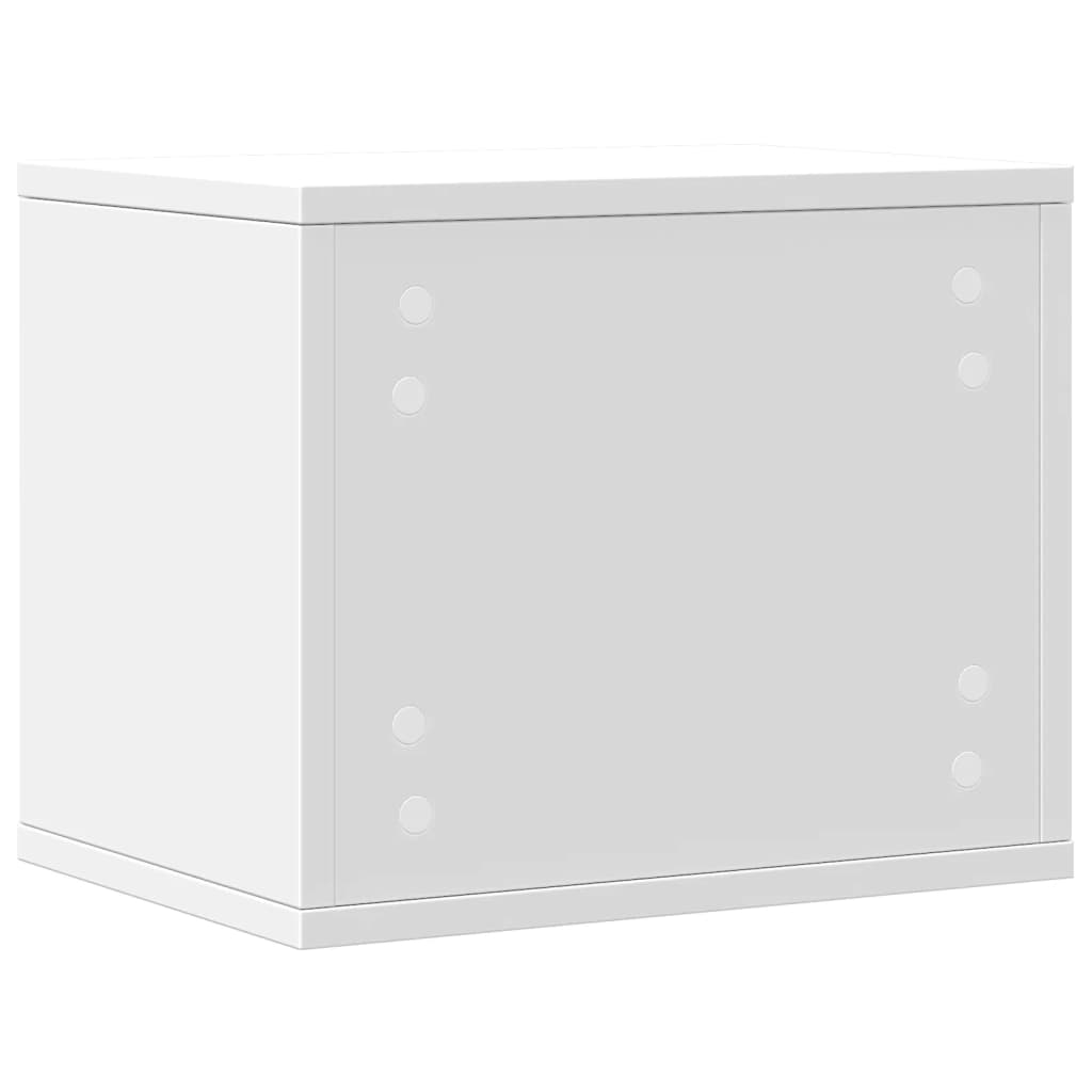 dueslag til skrivebord 36x26x29,5 cm konstrueret træ hvid