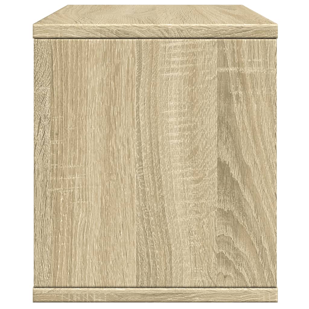 dueslag til skrivebord 36x26x29,5 cm konstrueret træ sonoma-eg