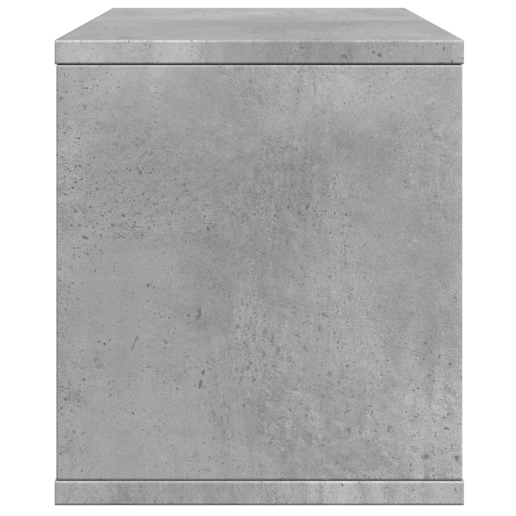 dueslag til skrivebord 36x26x29,5 cm konstrueret træ betongrå