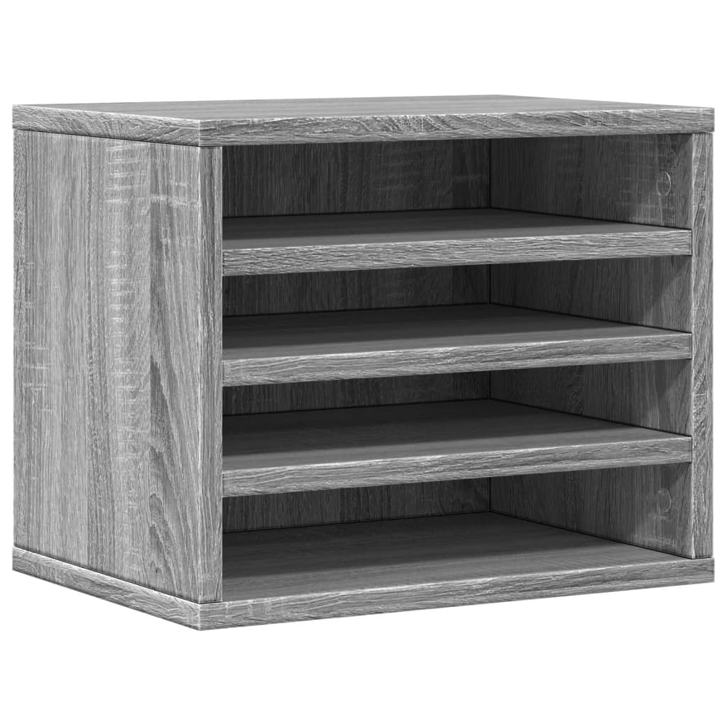 dueslag 36x26x29,5 cm konstrueret træ grå sonoma-eg
