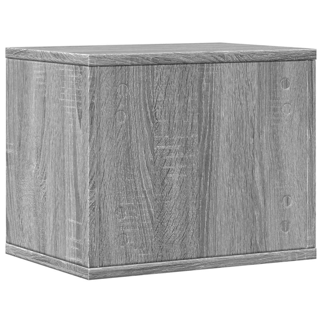 dueslag 36x26x29,5 cm konstrueret træ grå sonoma-eg