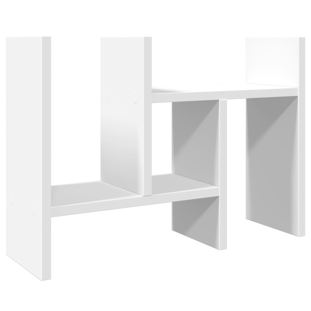 dueslag til skrivebord 34,5x15,5x35,5 cm konstrueret træ hvid