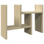 dueslag 34,5x15,5x35,5 cm konstrueret træ sonoma-eg