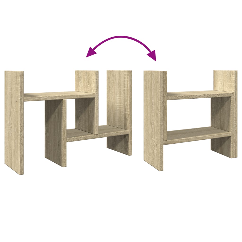dueslag 34,5x15,5x35,5 cm konstrueret træ sonoma-eg