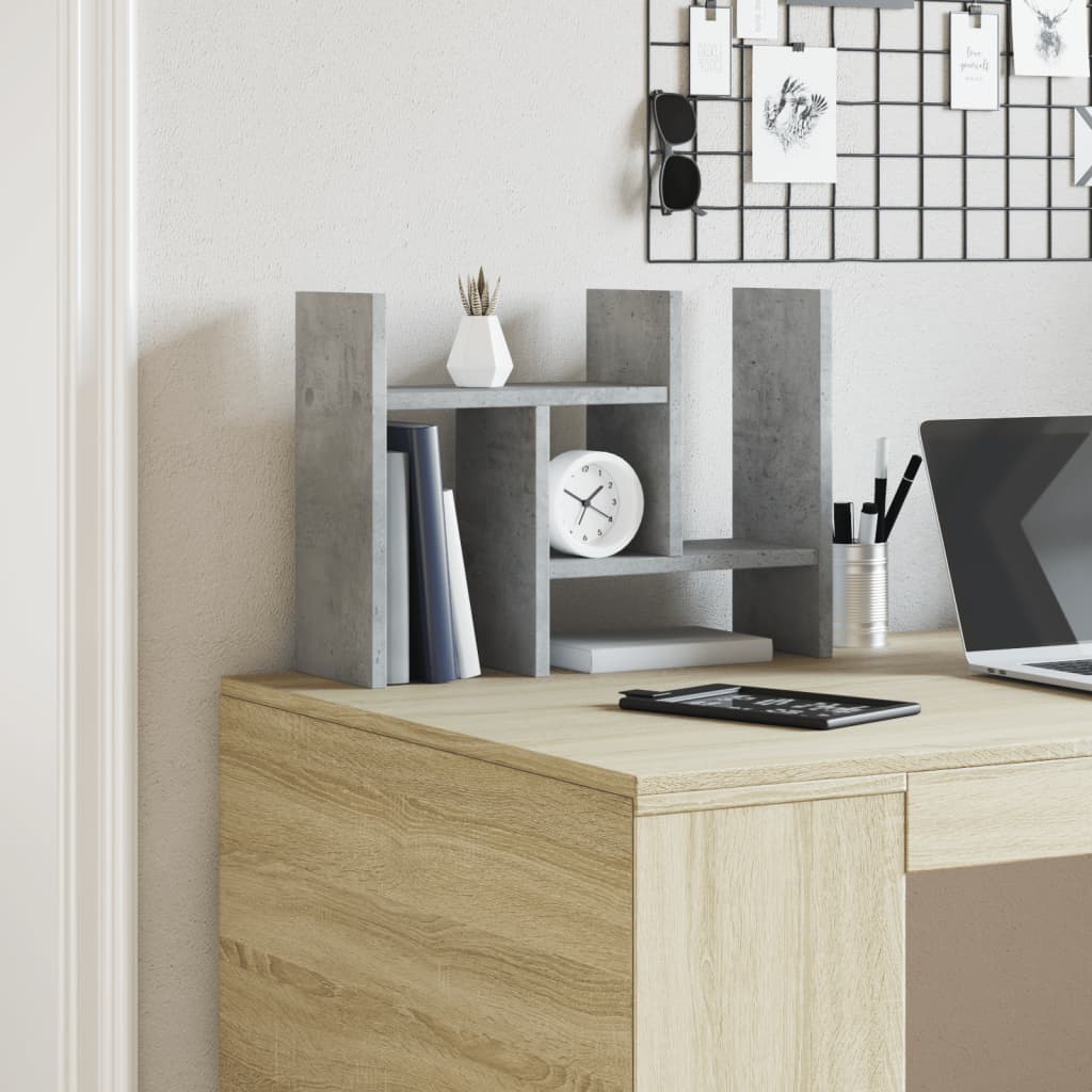 dueslag 34,5x15,5x35,5 cm konstrueret træ betongrå