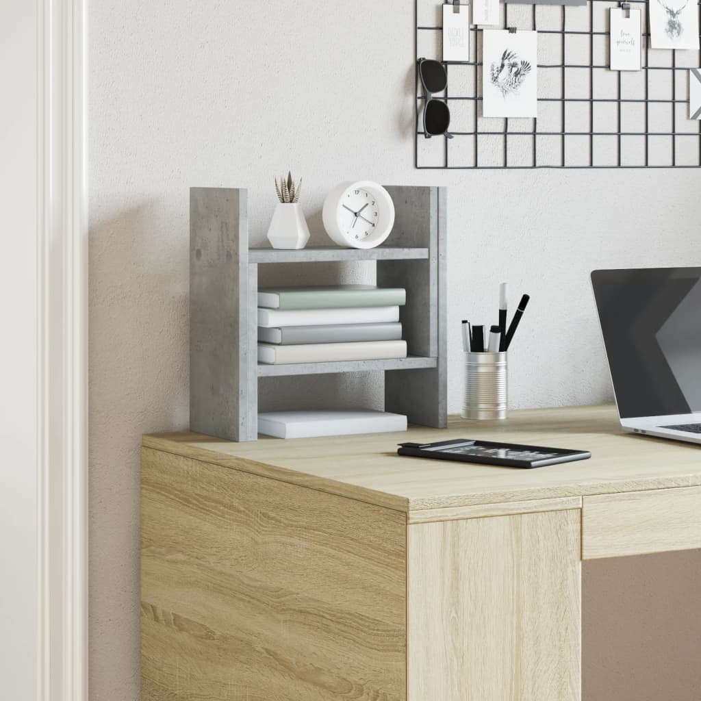 dueslag 34,5x15,5x35,5 cm konstrueret træ betongrå