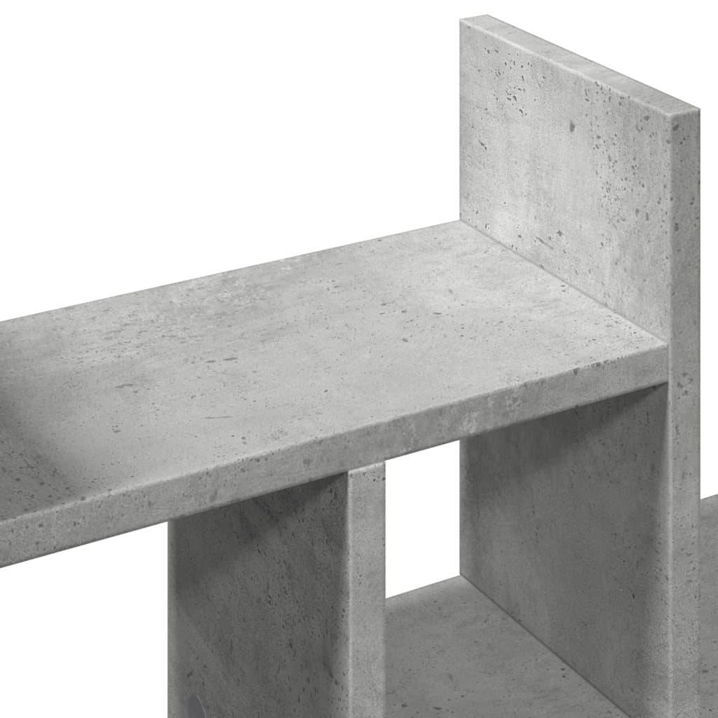 dueslag 34,5x15,5x35,5 cm konstrueret træ betongrå