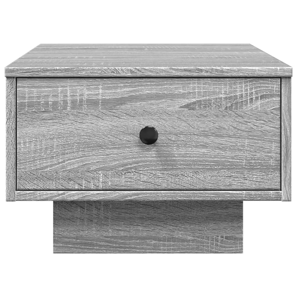 sofabord 60x45x31 cm konstrueret træ grå sonoma-eg