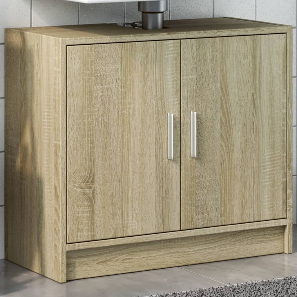 underskab 63x29x55 cm konstrueret træ sonoma-eg
