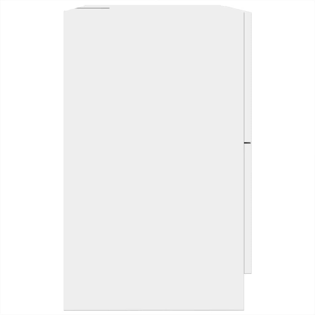 underskab til håndvask 59x37x59 cm konstrueret træ hvid