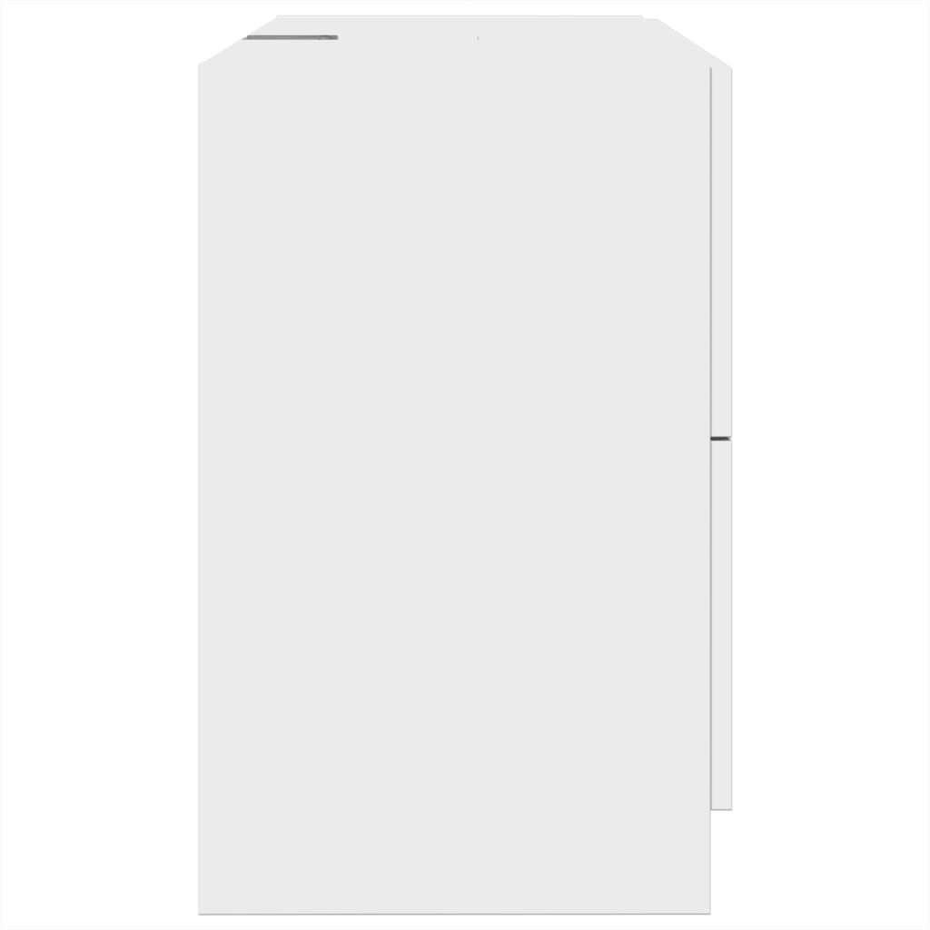 underskab til håndvask 78x37x59 cm konstrueret træ hvid