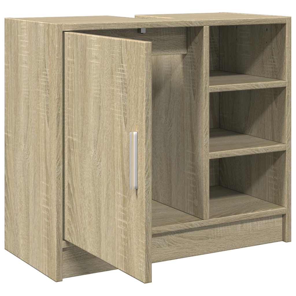 underskab 63x29x55 cm konstrueret træ sonoma-eg