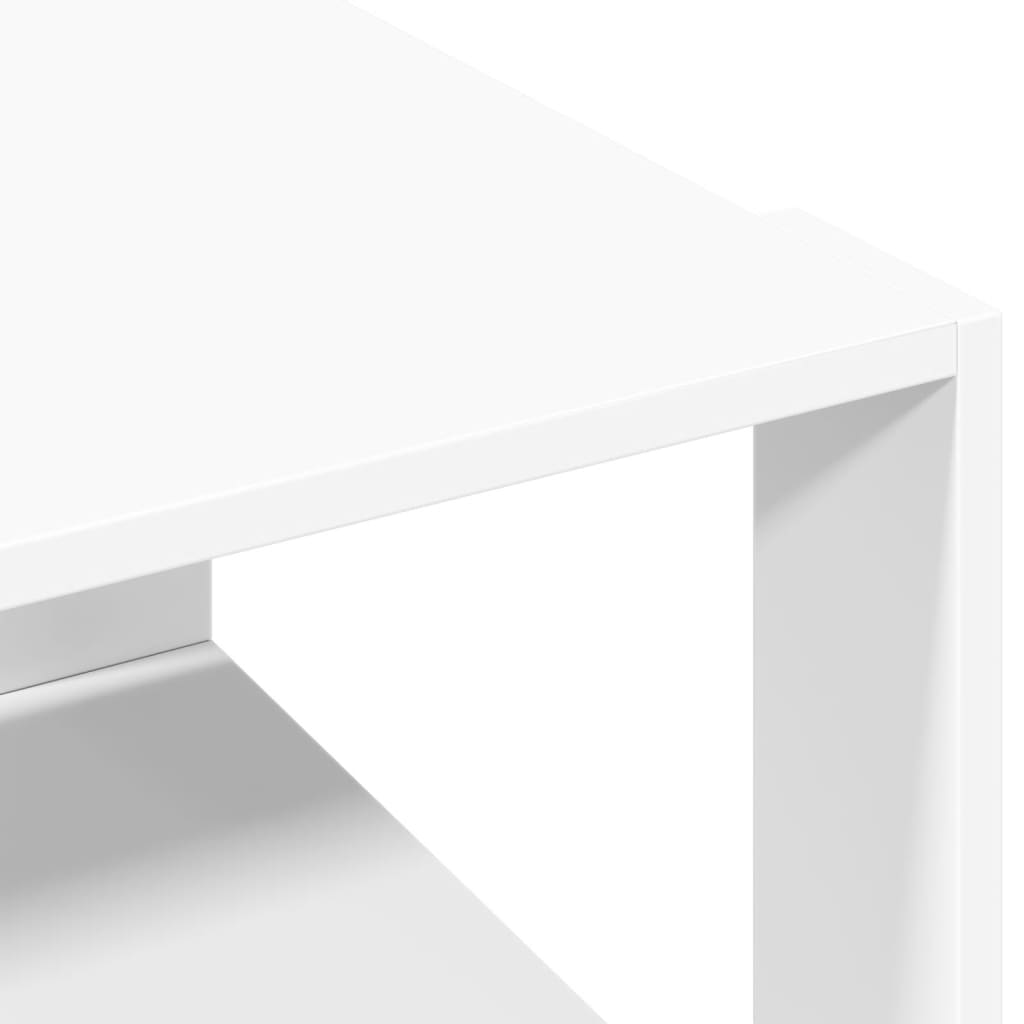 sofabord hvid 51,5x51,5x30 cm konstrueret træ