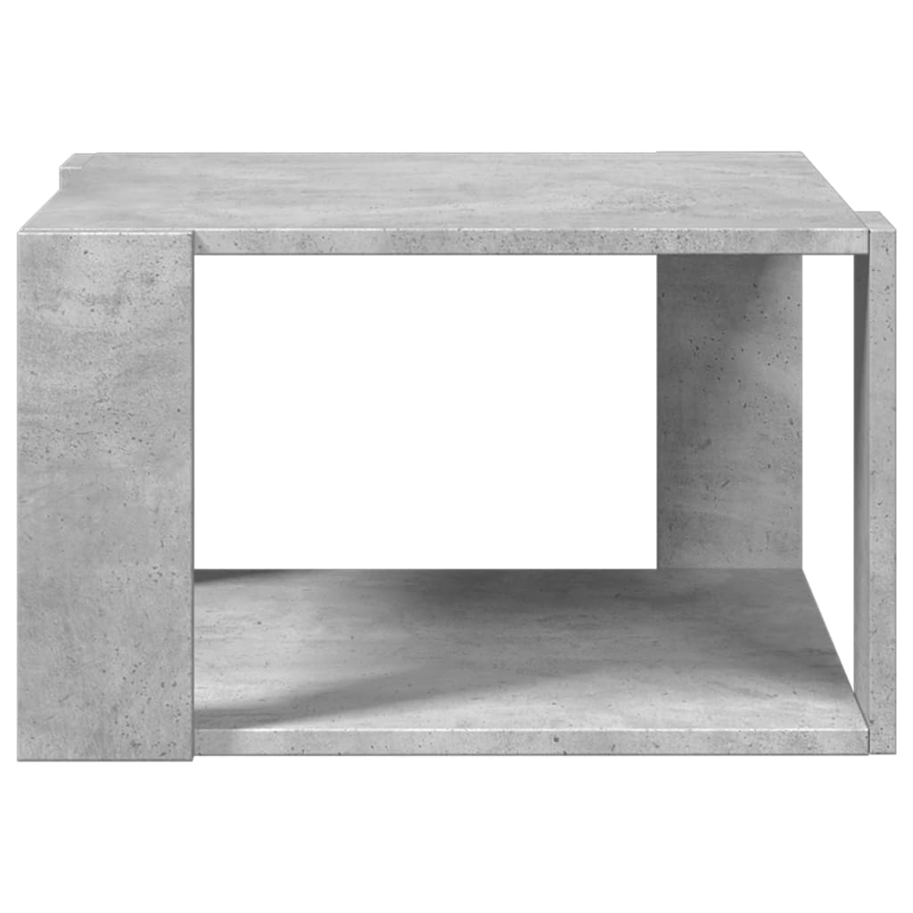 sofabord 51,5x51,5x30 cm konstrueret træ betongrå