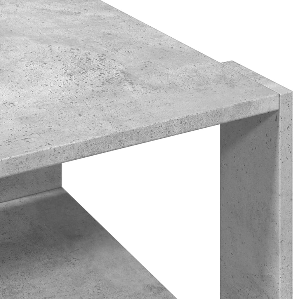 sofabord 51,5x51,5x30 cm konstrueret træ betongrå