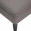 chaiselong med pude og højre armlæn stof gråbrun