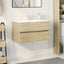 vaskeskab 80x38,5x45 cm konstrueret træ sonoma-eg