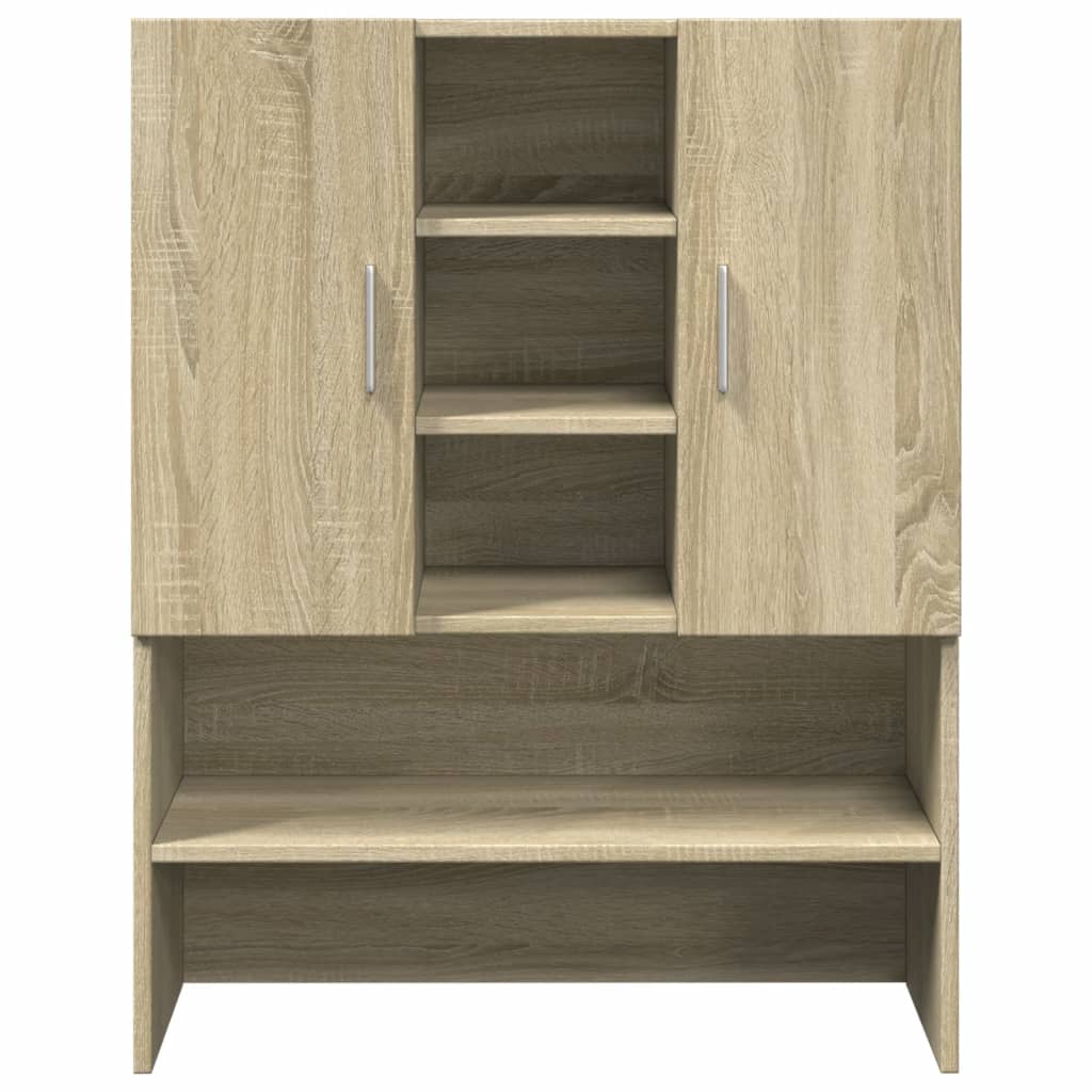 badeværelsesskab 70,5x24x90 cm sonoma-eg