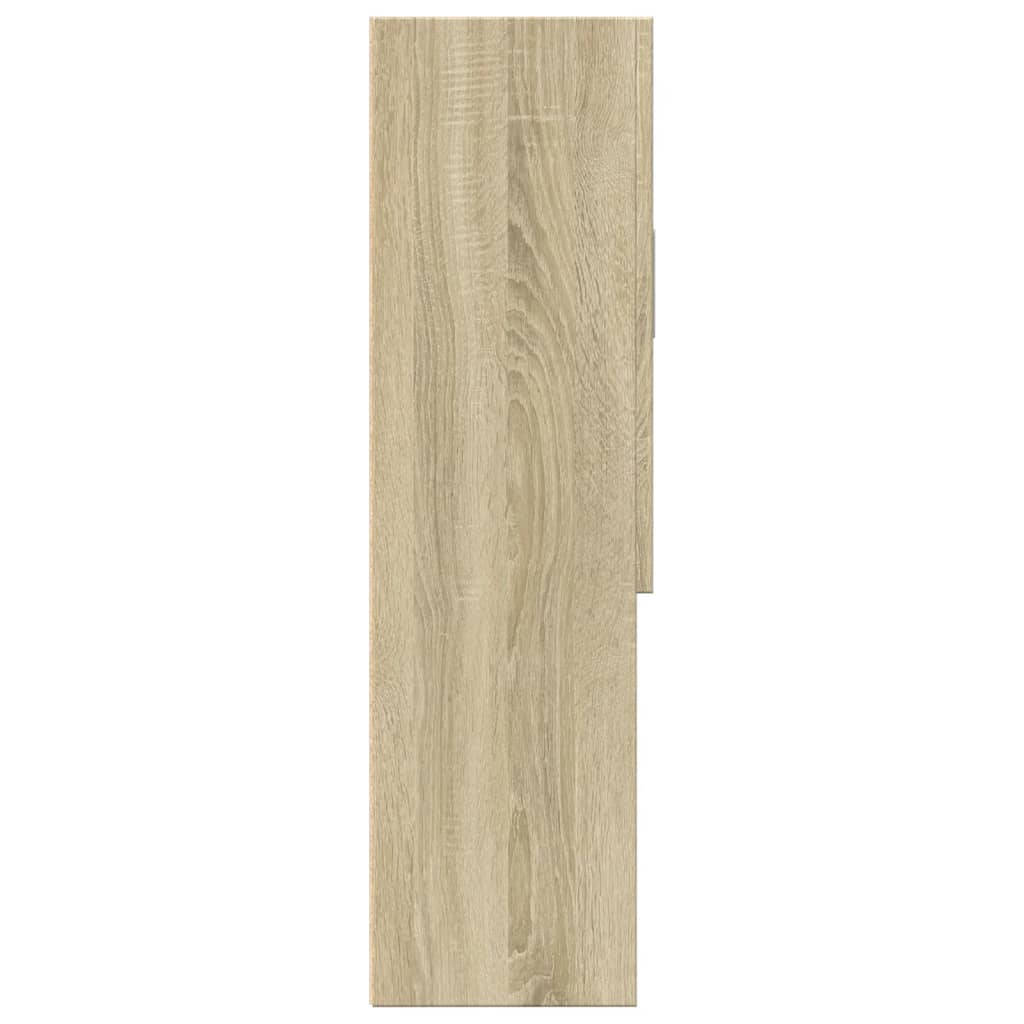 badeværelsesskab 70,5x24x90 cm sonoma-eg