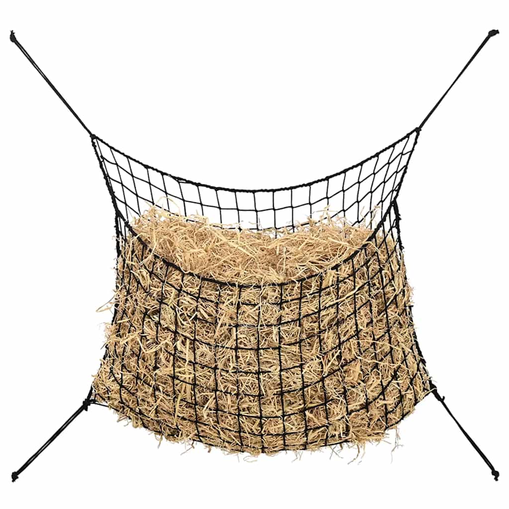 hønet 2 stk. 100x90 cm PP rektangulær sort