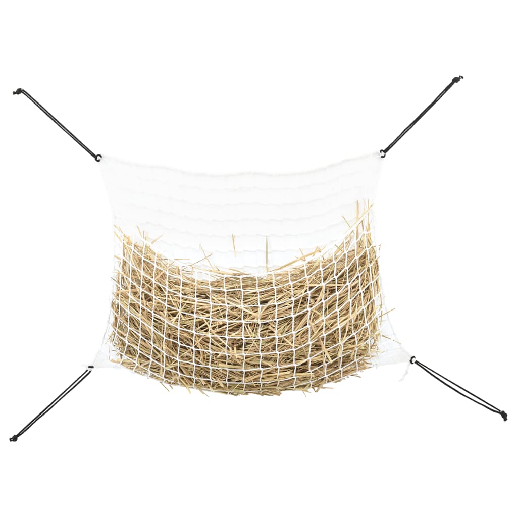 hønet 2 stk. 90x60 cm PP rektangulær hvid