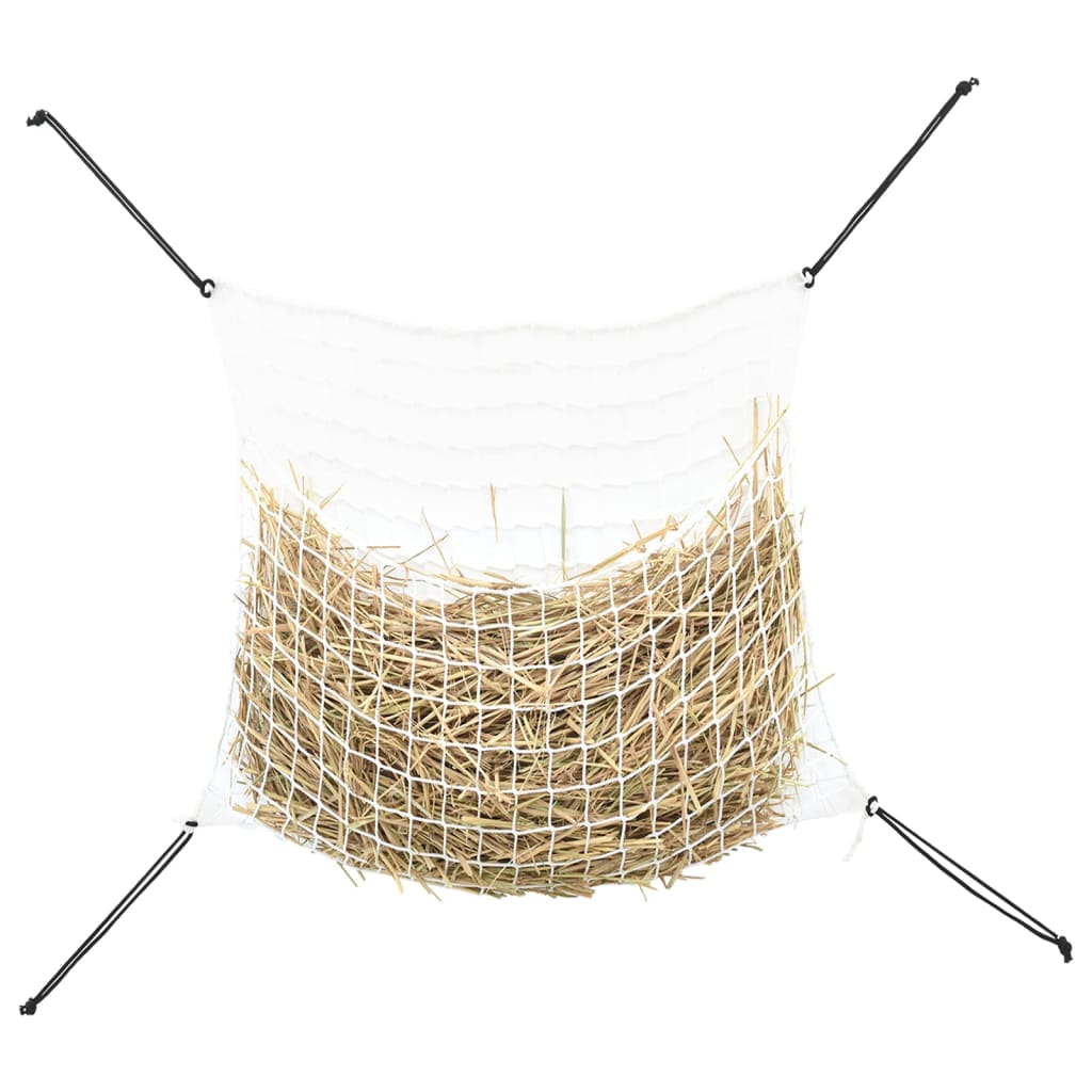 hønet 2 stk. 100x90 cm PP rektangulær hvid