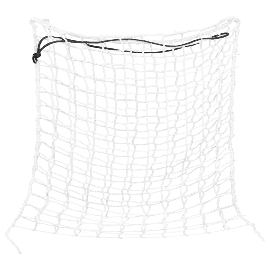 hønet 2 stk. 75x75 cm PP rund hvid