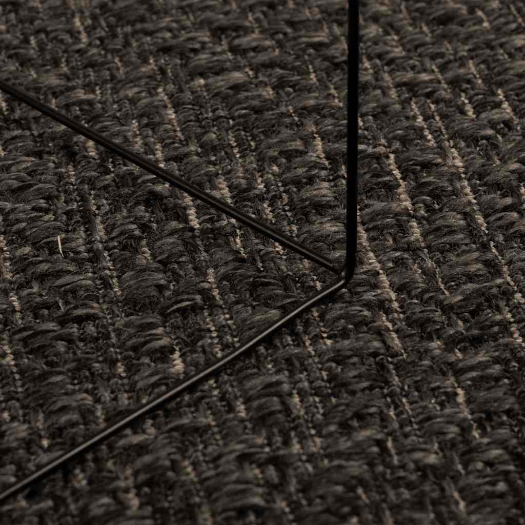 gulvtæppe ZIZUR 200x290cm jute-look indendørs udendørs
