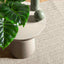 gulvtæppe ZIZUR 200x200 cm jute-look indendørs og udendørs