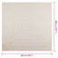 gulvtæppe ZIZUR 200x200 cm jute-look indendørs og udendørs
