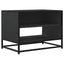tv-bord 61x40x46 cm konstrueret træ og metal sort