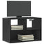 tv-bord 60x31x39,5 cm konstrueret træ og metal sort