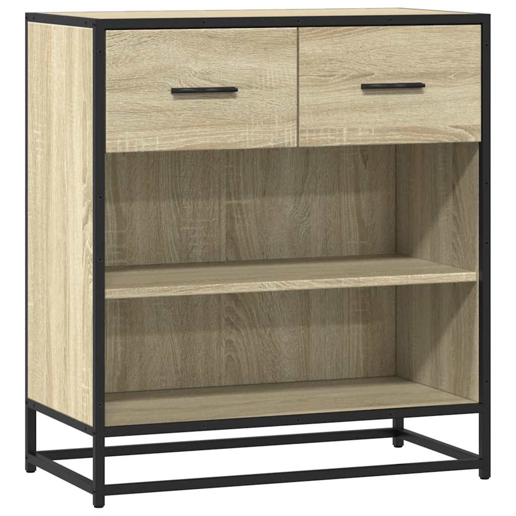 skab 68x35x76 cm konstrueret træ sonoma-eg