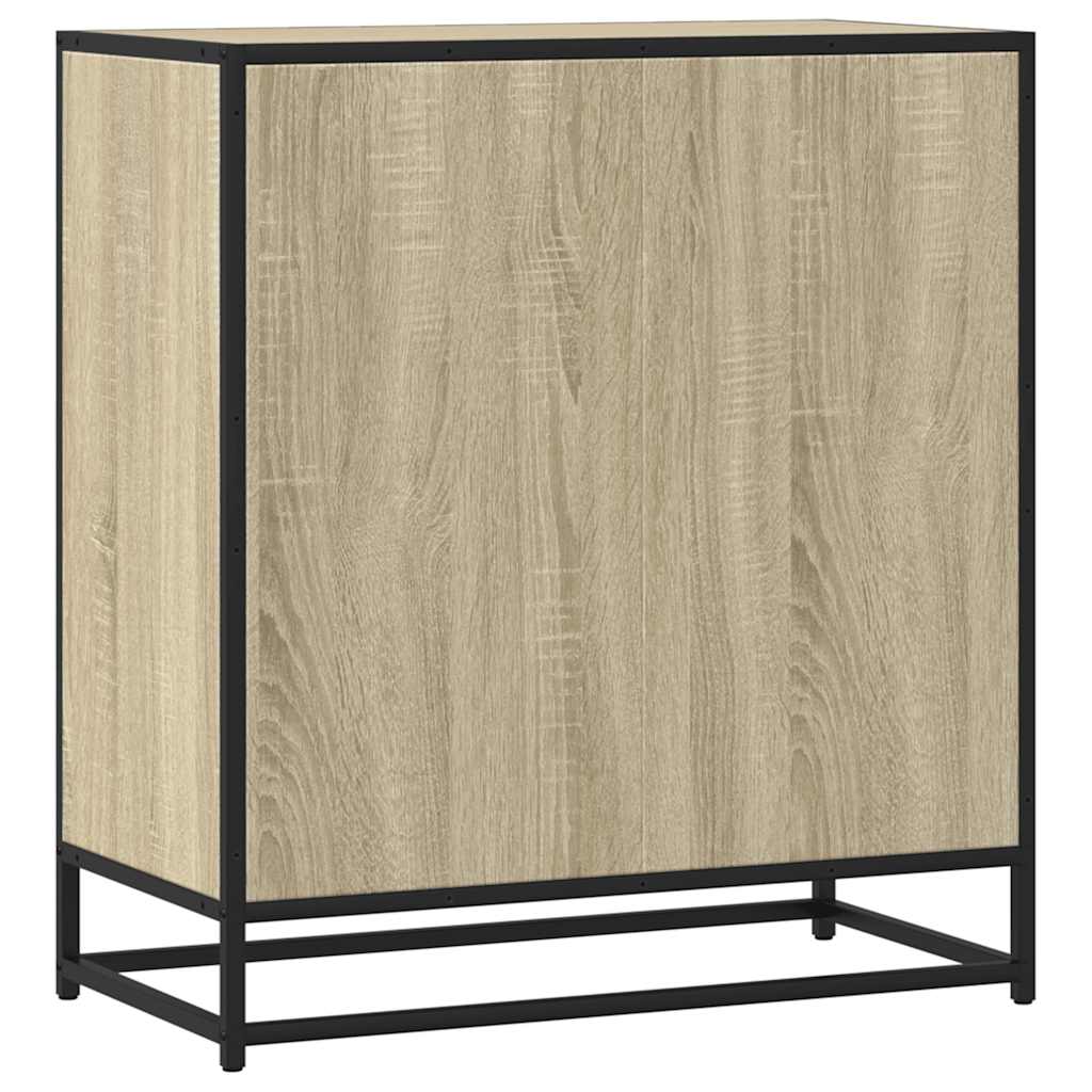 skab 68x35x76 cm konstrueret træ sonoma-eg