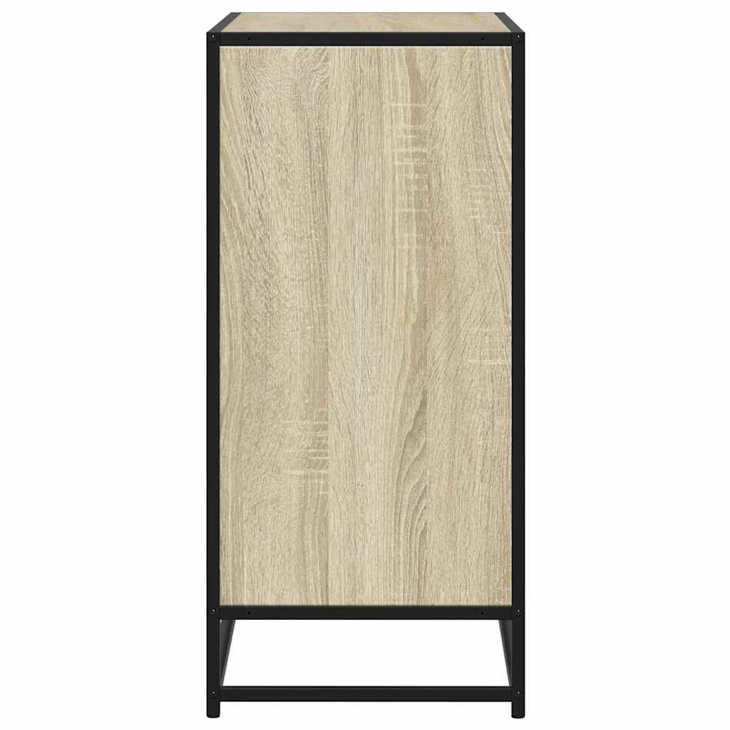 skab 62x35x76 cm konstrueret træ sonoma-eg