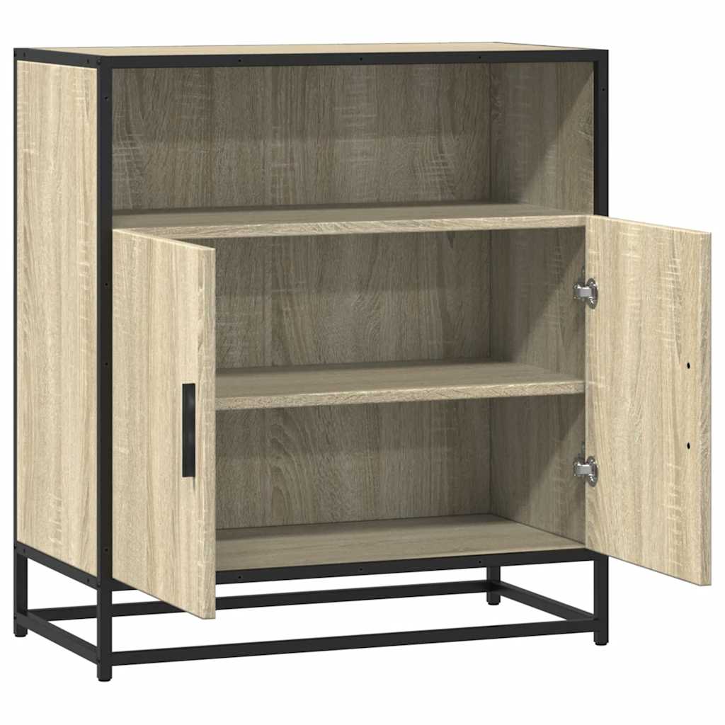 skab 62x35x76 cm konstrueret træ sonoma-eg