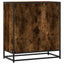 skab 68x35x76 cm konstrueret træ røget egetræsfarve