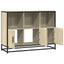 skænk 100x35x76 cm konstrueret træ sonoma-eg