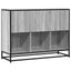 skænk 100x35x76 cm konstrueret træ grå sonoma-eg